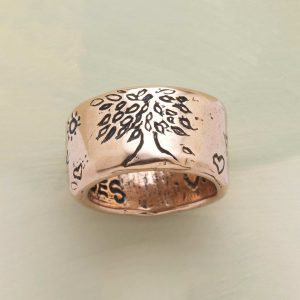 Rose Gold Strength Ring
