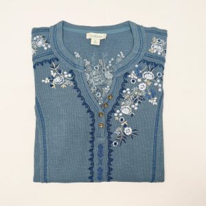 Fayette Floral Henley